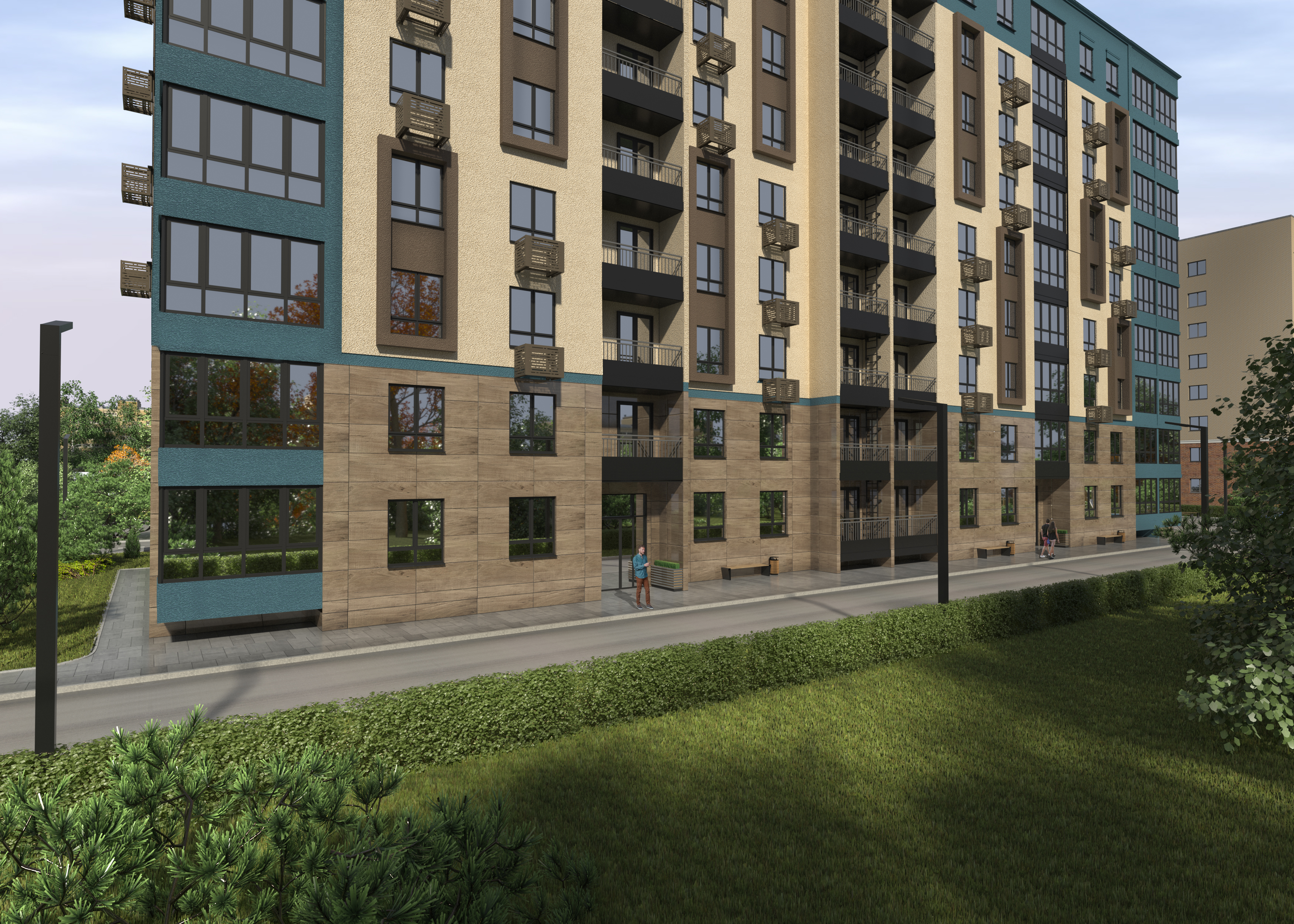 Фасад Клубного дома Атлас - вид 5